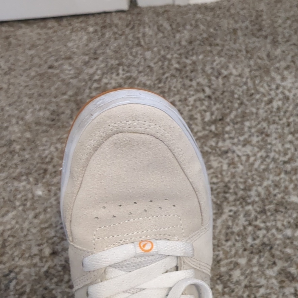 Es Accel Slim X The Nine Club Shoes Grey White Orange 7 Skateboard Sneakers - Picture 9 of 12